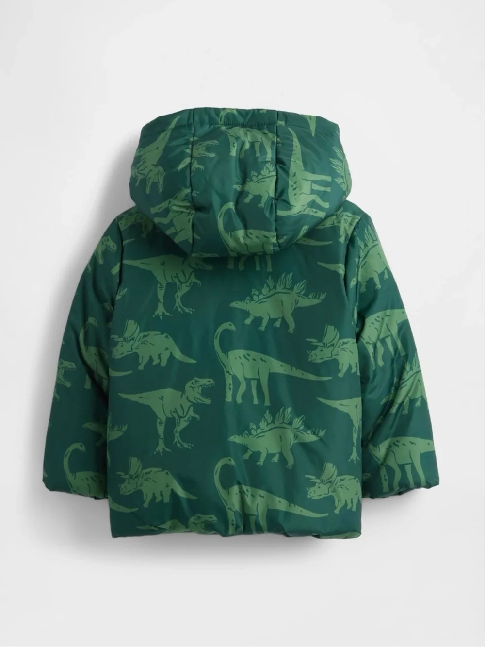 Baby GAP Cozy Dinosaur Puffer Jacket Boys’ 12-18M